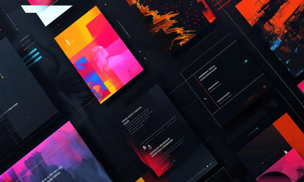 Webdesign-Trends 2025 und 2026 Bild was symbolisch die Webdesign-Trends 2025 und 2026 beschreibt